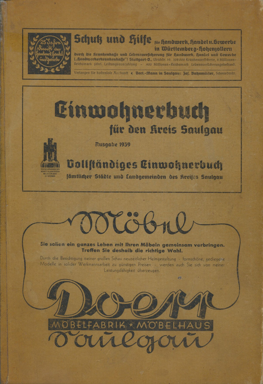 Kreis Saulgau 1939 Titelblatt.jpg