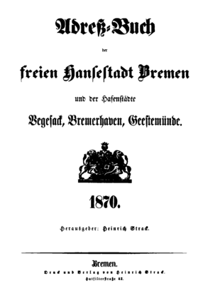 Adressbuch Bremen 1870 Titel.png