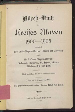 Kreis Mayen 1900-1903 Cover.jpg